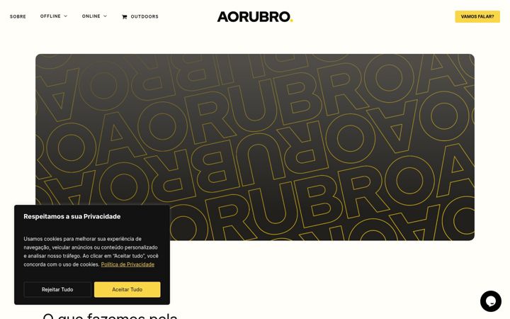 Captura de pantalla de aorubro.pt