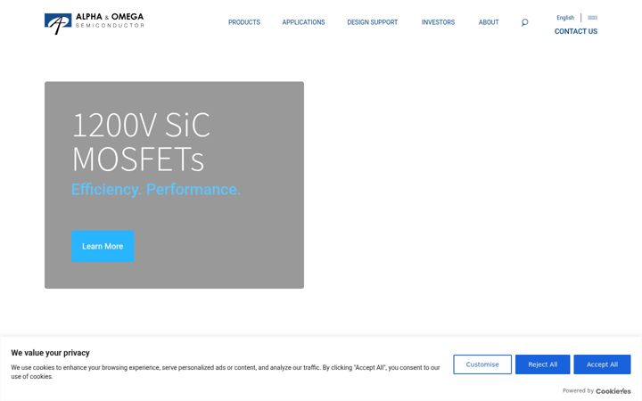 Screenshot of aosmd.com
