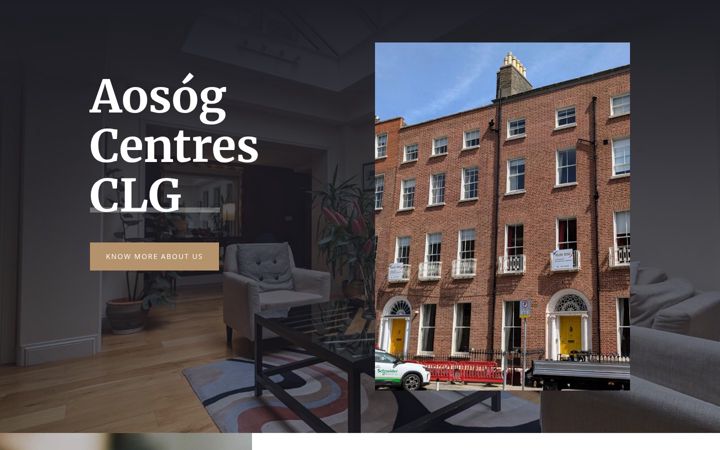 Screenshot of aosogcentres.ie