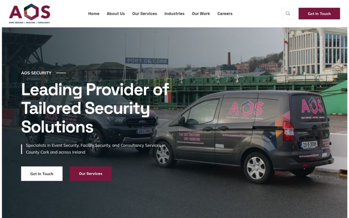 Screenshot ta' aossecurity.ie