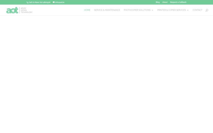 Captura de ecrã de aot.ie