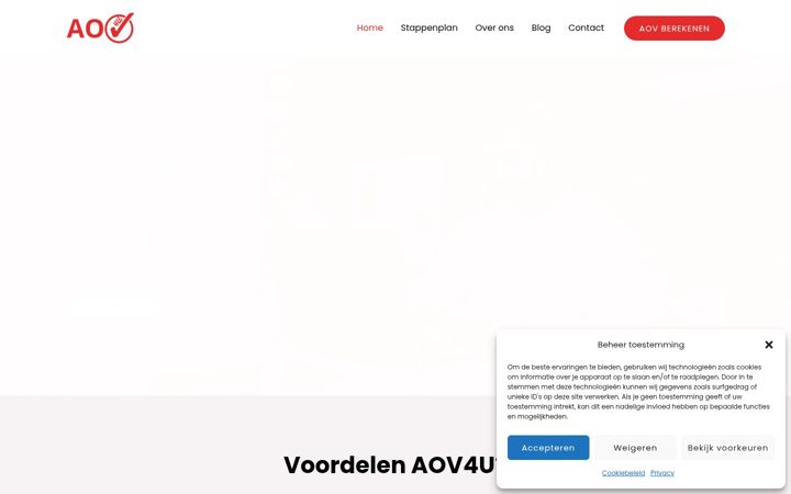 Zrzut ekranu aov4u.nl