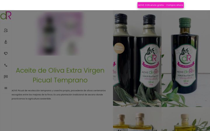 Ekraanipilt saidist aovedelrio.com
