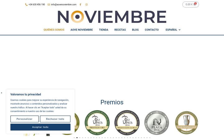 Screenshot di aovenoviembre.com