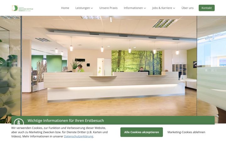 Screenshot di aoz-ansbach.de