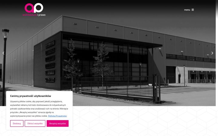 Screenshot ta' ap-architekt.pl