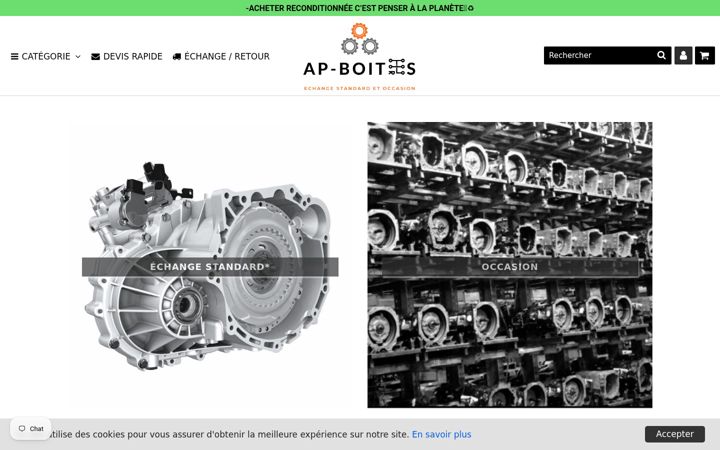 Screenshot di ap-boites.com