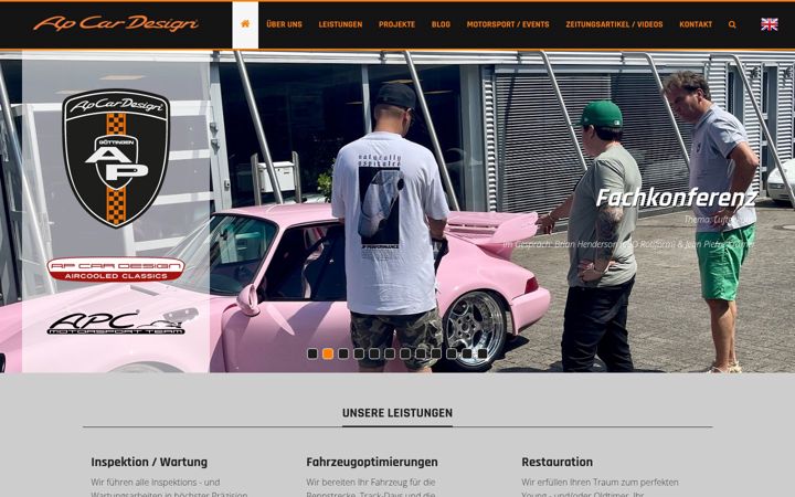 Screenshot ta' ap-car-design.de