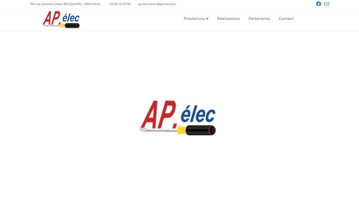 Screenshot of ap-elec.fr