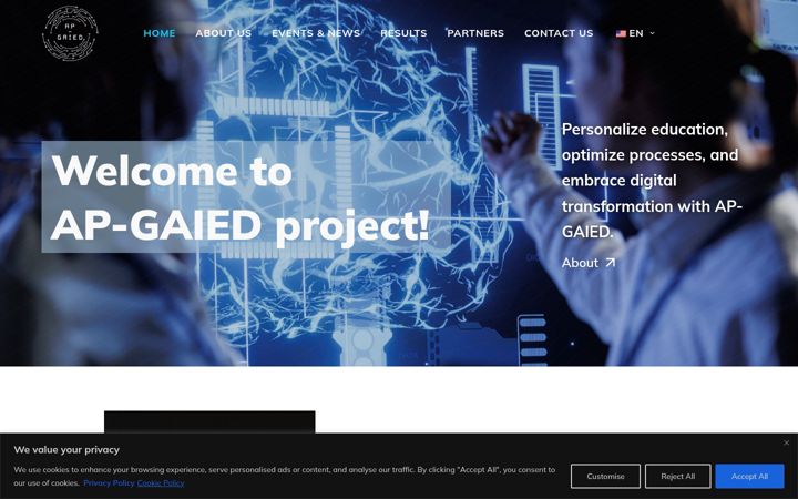 Kuvakaappaus sivustosta ap-gaied.eu