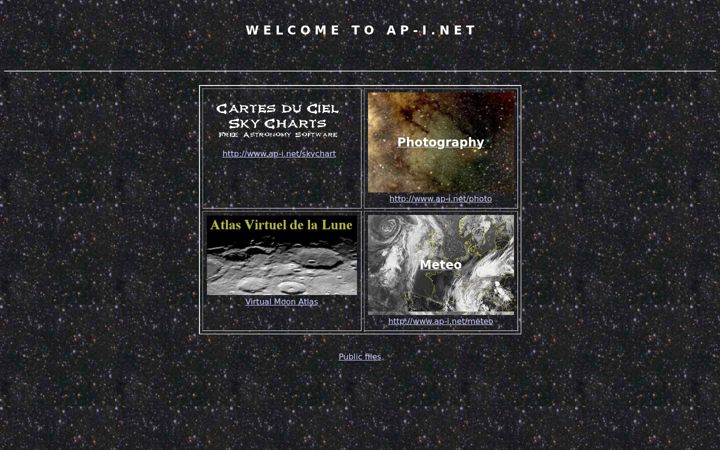 Screenshot of ap-i.net