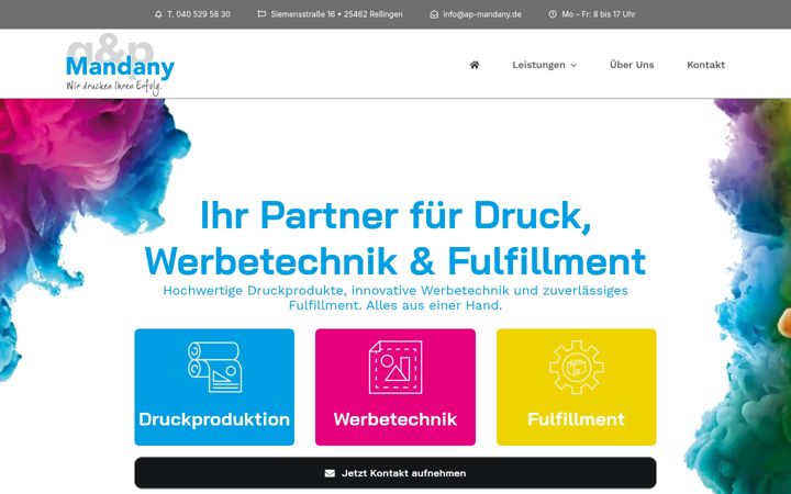 Screenshot of ap-mandany.de