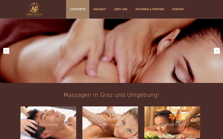 Screenshot of ap-massage.at