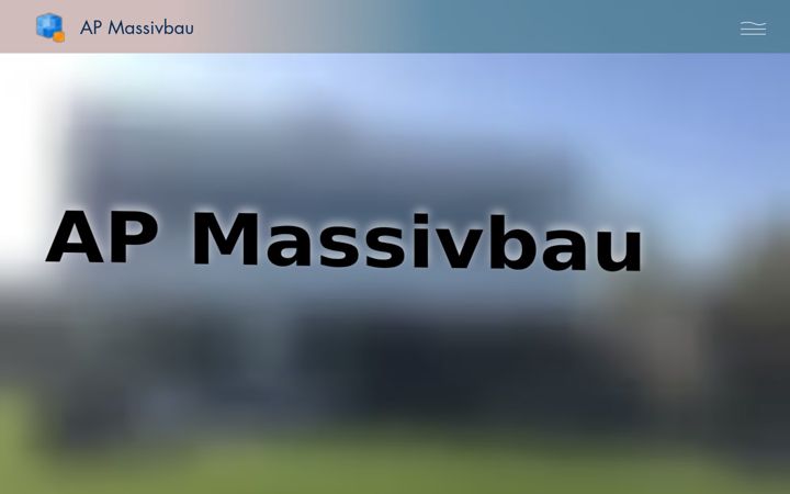 Screenshot of ap-massivbau.de