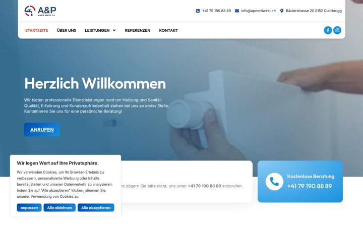 Screenshot of ap-nordwest.ch