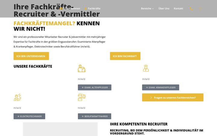 Screenshot of ap-personaldienstleistungen.de