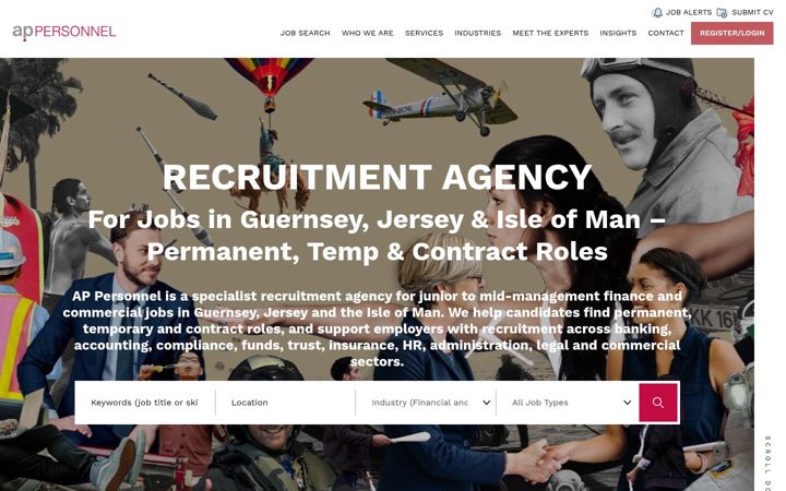 Screenshot von ap-personnel.com