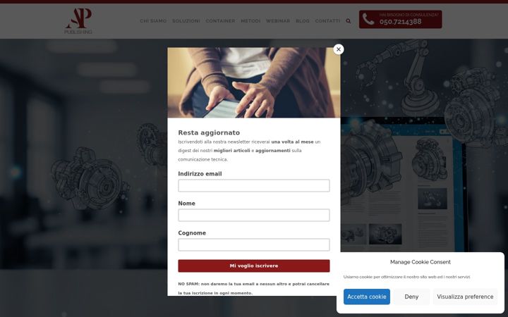 Screenshot von ap-publishing.com