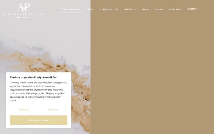 Screenshot di ap-purebeauty.pl