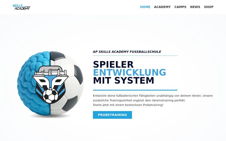 Screenshot di ap-skills.at