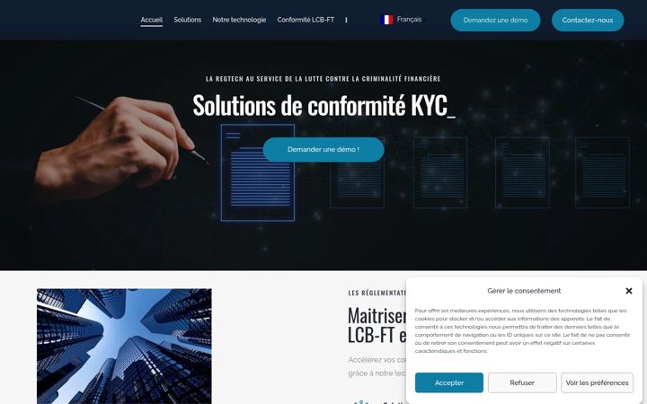 Screenshot of ap-solutions.io