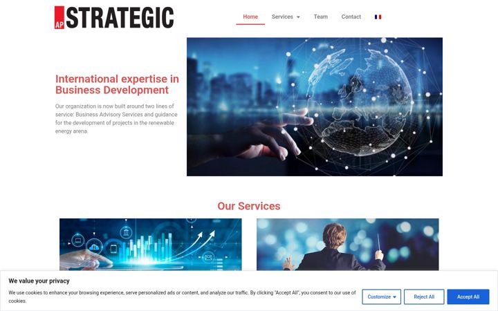 Screenshot of ap-strategic.com