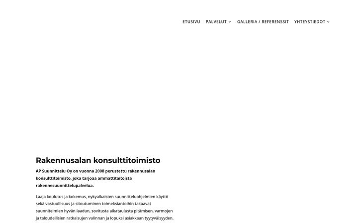 Screenshot von ap-suunnittelu.com