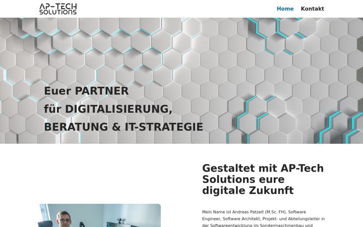Screenshot of ap-tech-solutions.de