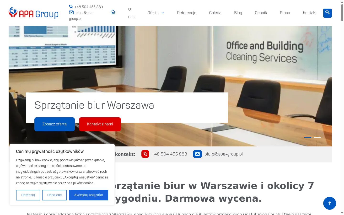 Ekrānuzņēmums ar piekrišanas baneri, kas tika rādīts pirms jebkādas mijiedarbības