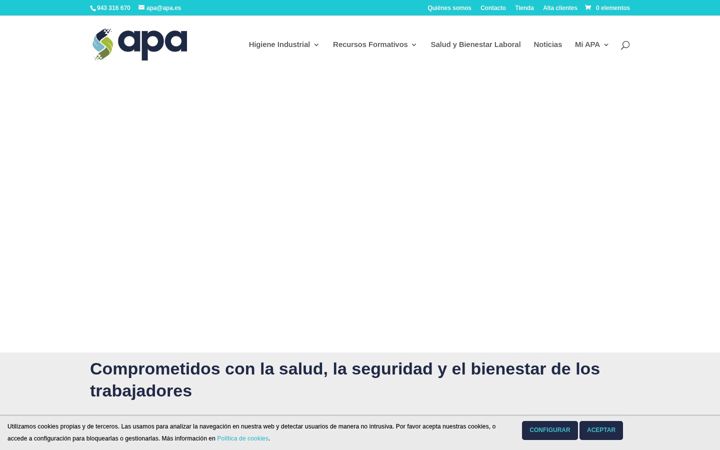 Screenshot di apa.es