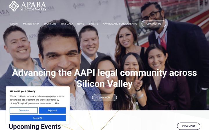 Captura de pantalla de apabasv.com