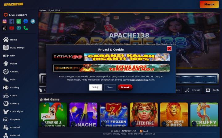 Screenshot of apache138.it.com