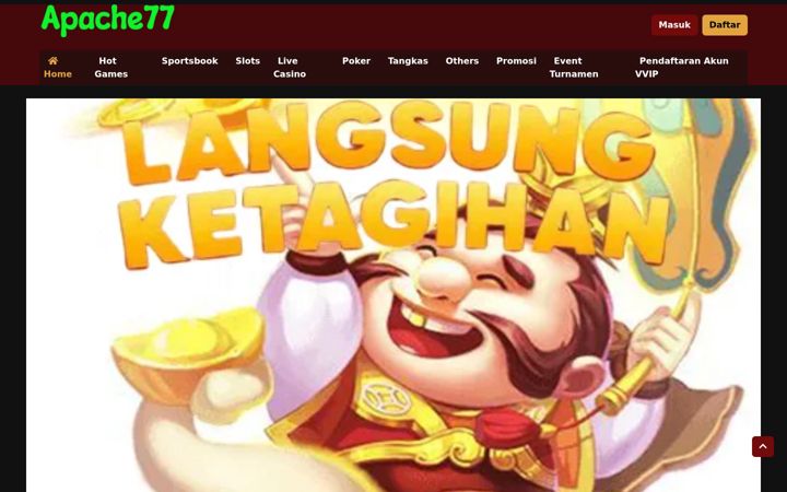 Screenshot of apache77.com