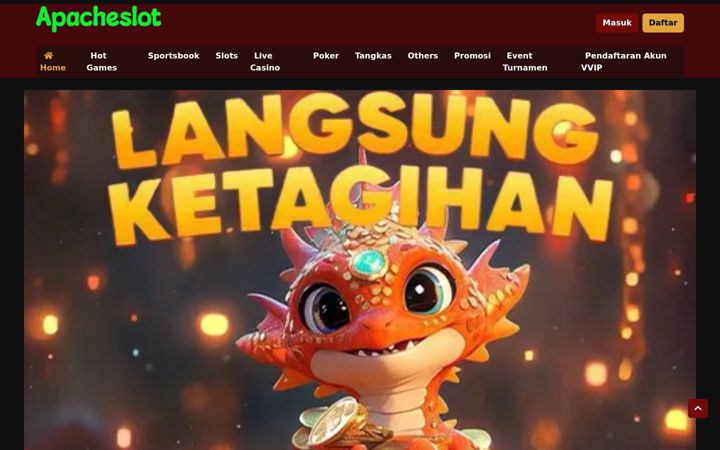 Screenshot of apacheslot.com