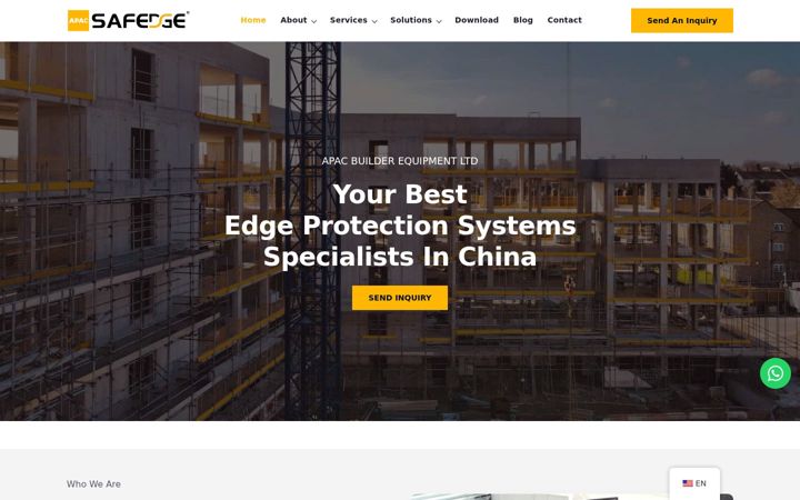 Screenshot of apacltd.com