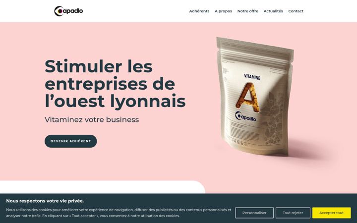 Screenshot of apadlo.info