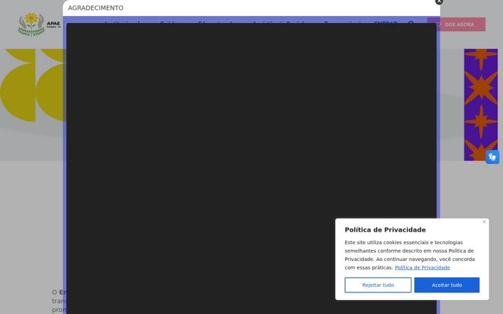 Screenshot ta' apaefigueira.org.br
