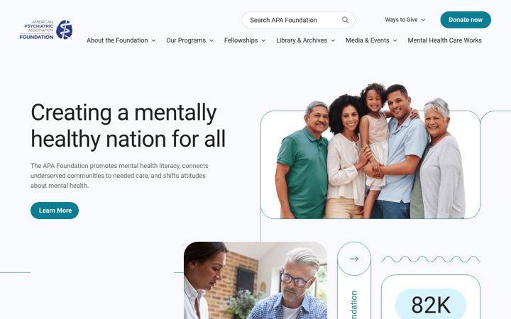 Screenshot ta' apaf.org
