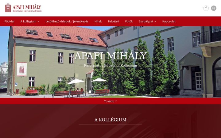 Screenshot of apafi.ro