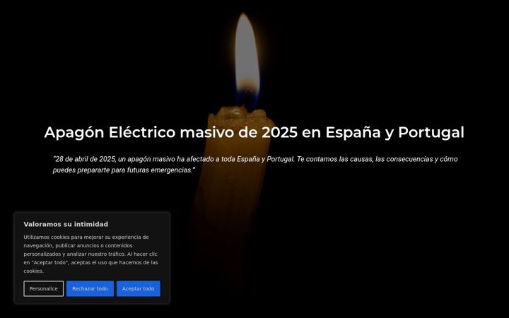 Screenshot of apagon2025.es