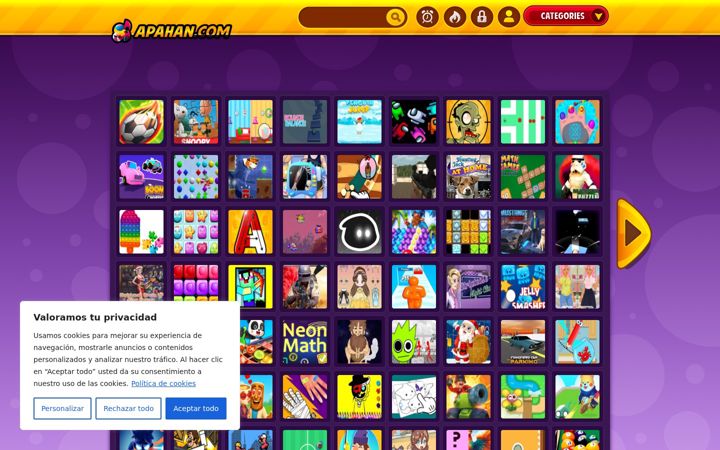 Screenshot of apahan.com