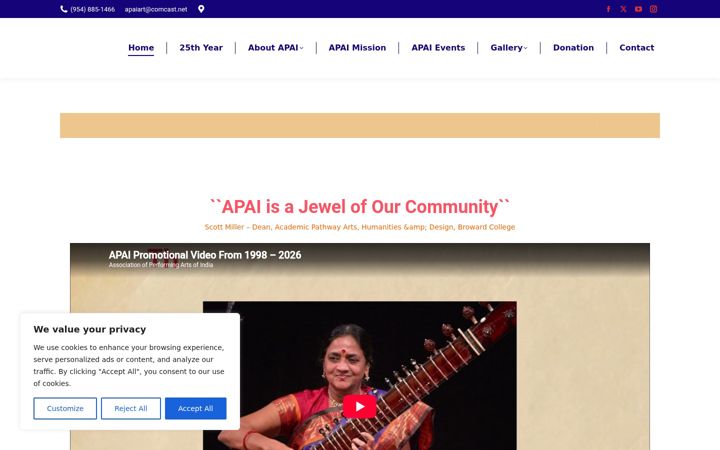 Screenshot ta' apaiart.org