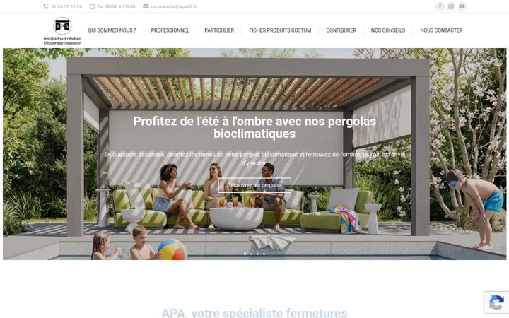 Screenshot of apaidf.fr