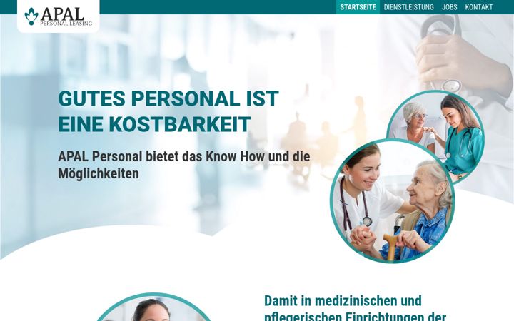 Screenshot of apal-personal.de