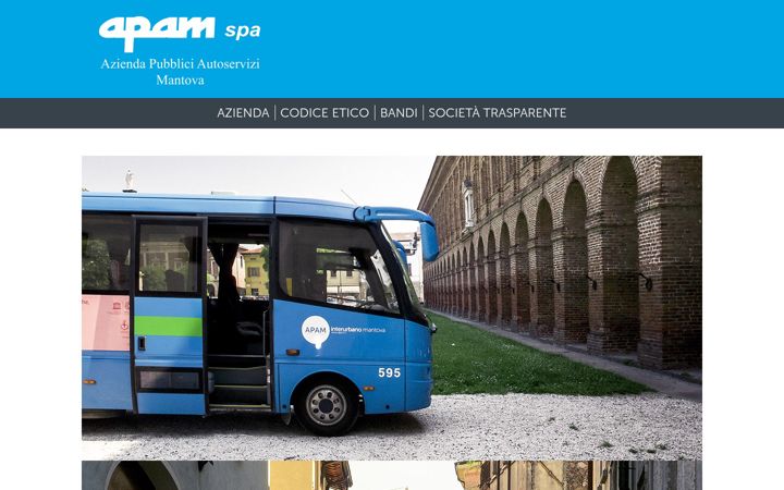 Screenshot of apamspa.it