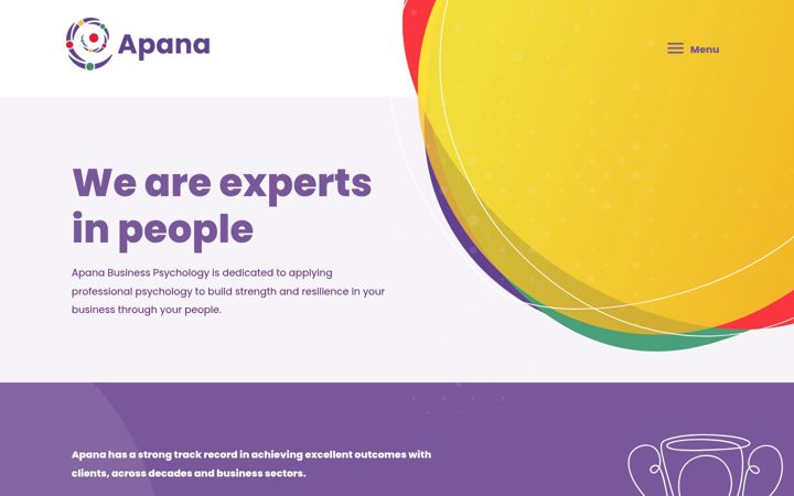 Screenshot of apana.co.uk