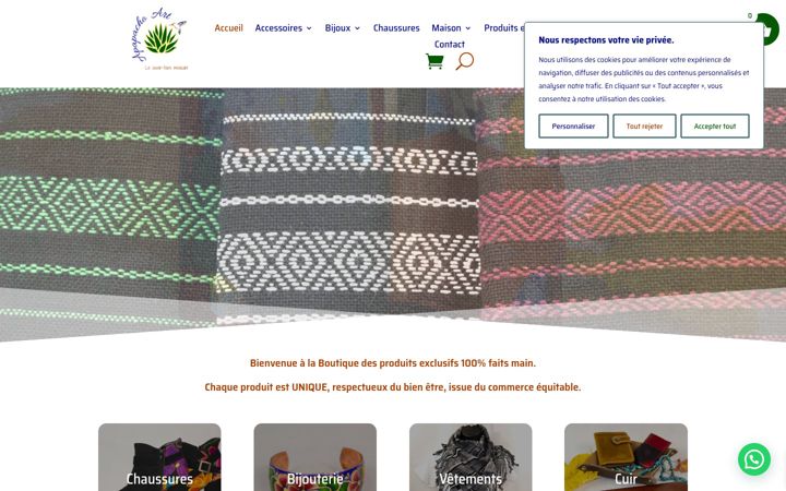 Screenshot di apapachoart.com