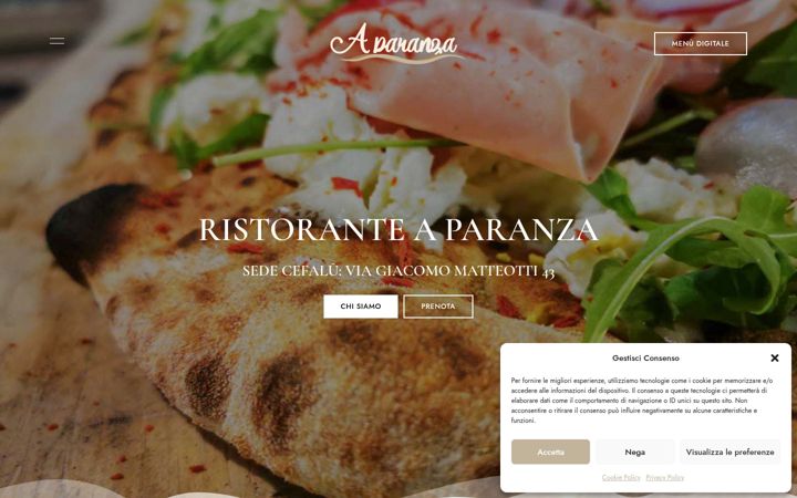 Screenshot of aparanza.it
