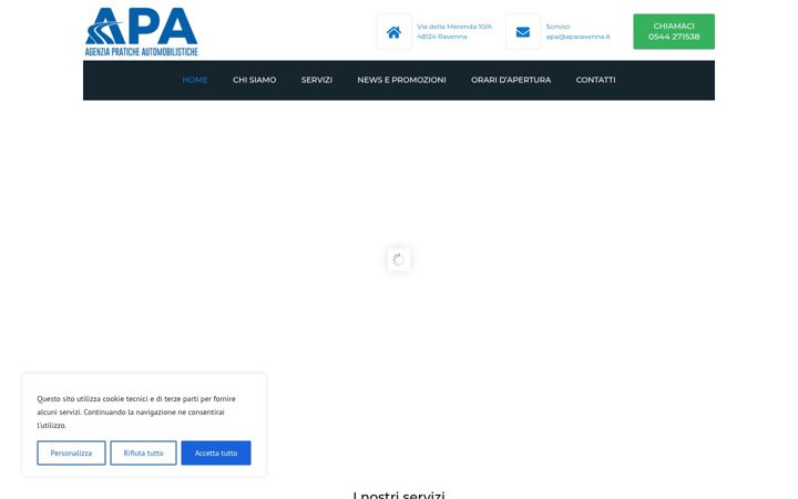 Screenshot of aparavenna.it