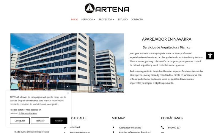 Screenshot ta' aparejadornavarra.es